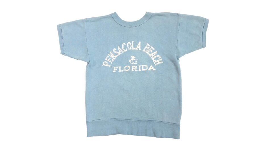 60年代 PENSACOLA BEACH FLORIDA 半袖スウェット