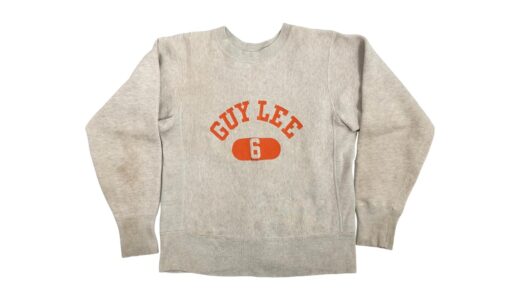 Champion チャンピオン 60年代 REVERSE WEAVE スウェット たたきタグ 二段プリント 買取実績