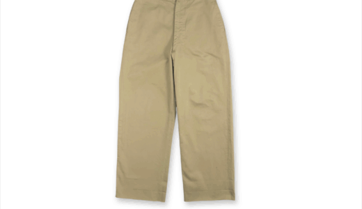US ARMY 60年代 KHAKI TYPE 1 CLASS 1 チノパンツ 買取実績