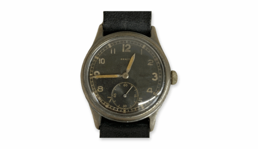 ZENITH ゼニス 腕時計 40年代 DH ドイツ軍 ブラック買取実績