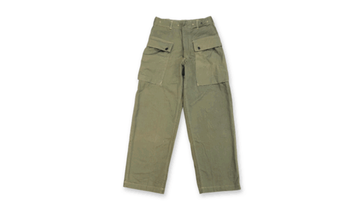 USMC 40年代 HBT P-44 2TONE 実寸W27L29程度 オリーブ 買取実績