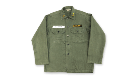 FRUIT OF THE LOOM フルーツオブザルーム 長袖シャツ 50年代 US ARMY 13STAR UTILITY SHIRTS 買取実績