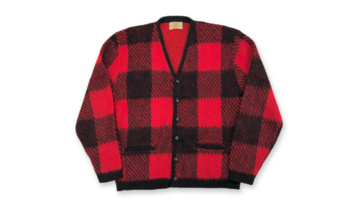 ARROW アロー 60- 70年代 チェック オーロンアクリル カーディガン  買取実績